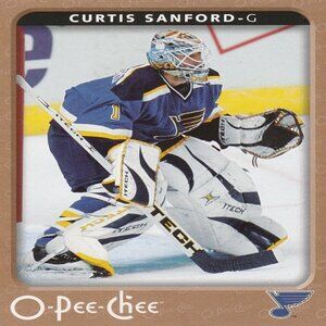 Curtis Sanford - 2006/2007 O Pee Chee Hockey Card